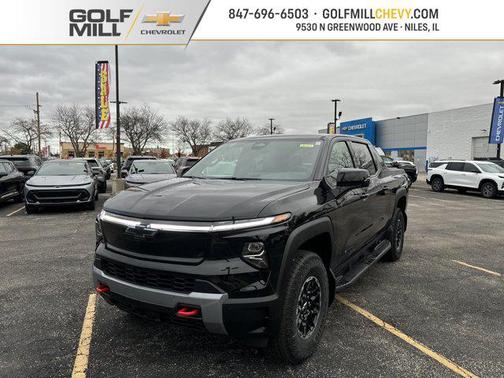 Black 2026 Chevrolet Silverado EV Trail Boss - Max Range 4WD