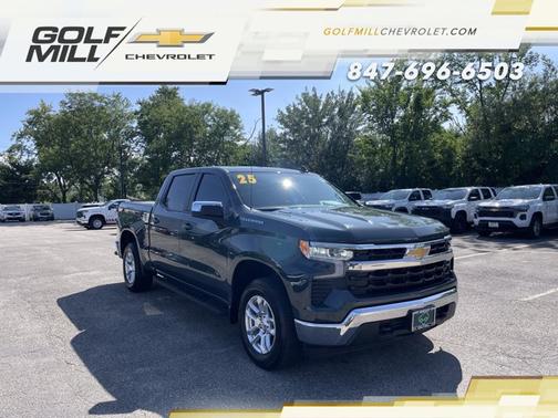 Cypress Gray 2025 Chevrolet Silverado 1500 LT