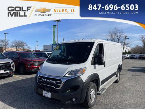 Bright White Clearcoat 2025 RAM ProMaster 2500 Tradesman