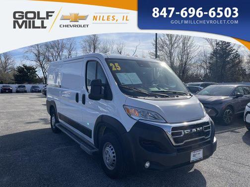 Bright White Clearcoat 2025 RAM ProMaster 2500 Tradesman
