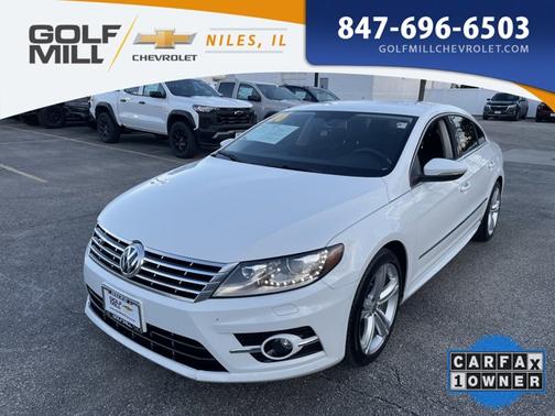 Pure White 2016 Volkswagen CC 2.0T R-Line
