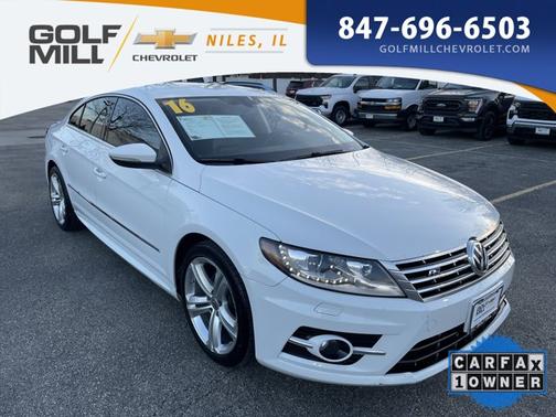 Pure White 2016 Volkswagen CC 2.0T R-Line