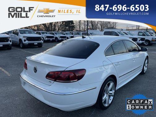 Pure White 2016 Volkswagen CC 2.0T R-Line