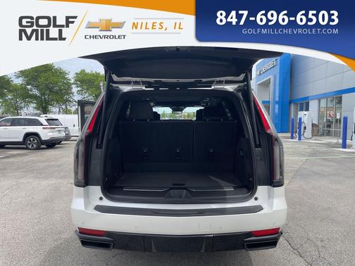 Crystal White Tricoat 2024 Cadillac Escalade Sport Platinum