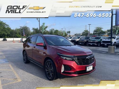 Radiant Red Tintcoat 2024 Chevrolet Equinox FWD RS