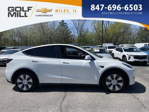 Pearl White Multi-Coat 2021 Tesla Model Y Long Range Dual Motor All-Wheel Drive