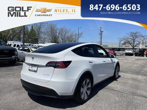 Pearl White Multi-Coat 2021 Tesla Model Y Long Range Dual Motor All-Wheel Drive
