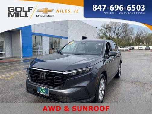 Gray 2023 Honda CR-V EX AWD