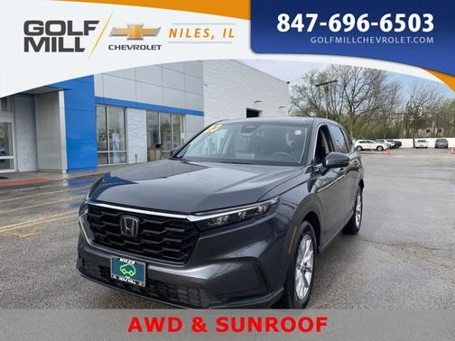 Gray 2023 Honda CR-V EX AWD