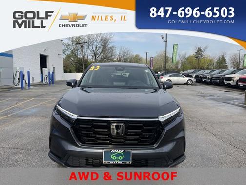 Gray 2023 Honda CR-V EX AWD