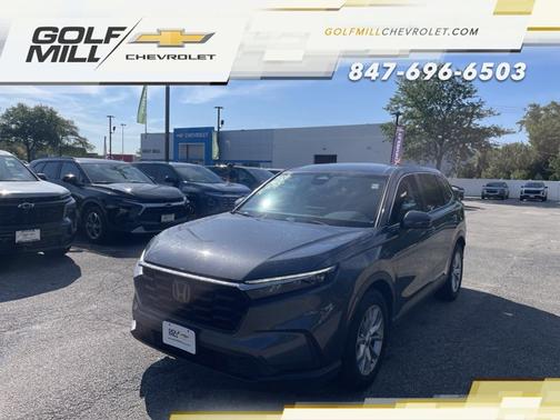 Gray 2023 Honda CR-V EX AWD