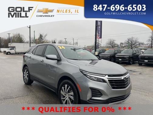 Sterling Gray Metallic 2024 Chevrolet Equinox 1LT