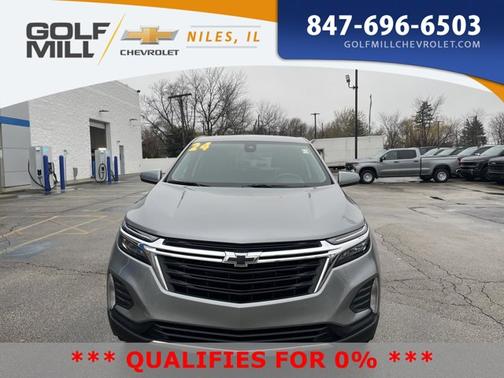 Sterling Gray Metallic 2024 Chevrolet Equinox 1LT