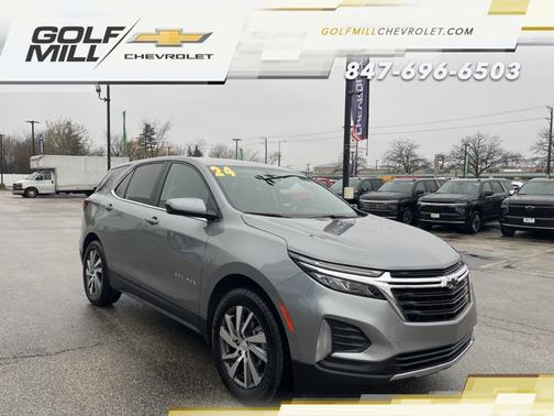 Sterling Gray Metallic 2024 Chevrolet Equinox 1LT