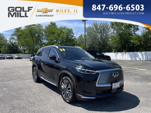 Mineral Black 2026 INFINITI QX60 LUXE AWD