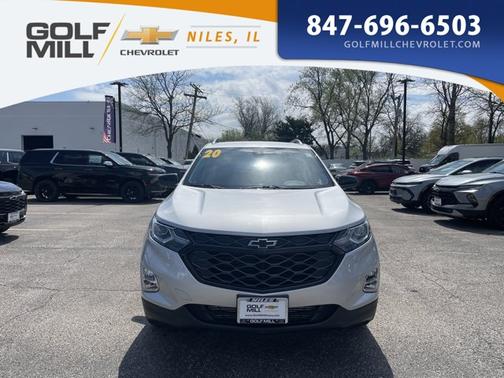 Silver Ice Metallic 2020 Chevrolet Equinox Premier w/2LZ