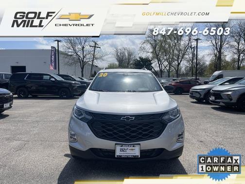 Silver Ice Metallic 2020 Chevrolet Equinox Premier w/2LZ