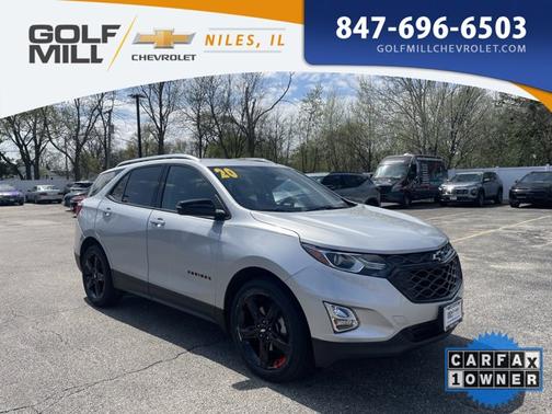 Silver Ice Metallic 2020 Chevrolet Equinox Premier w/2LZ