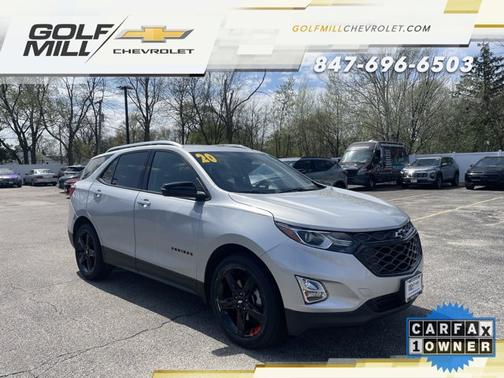 Silver Ice Metallic 2020 Chevrolet Equinox Premier w/2LZ