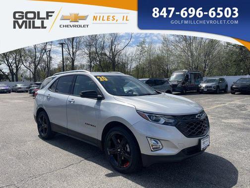 Silver Ice Metallic 2020 Chevrolet Equinox Premier w/2LZ