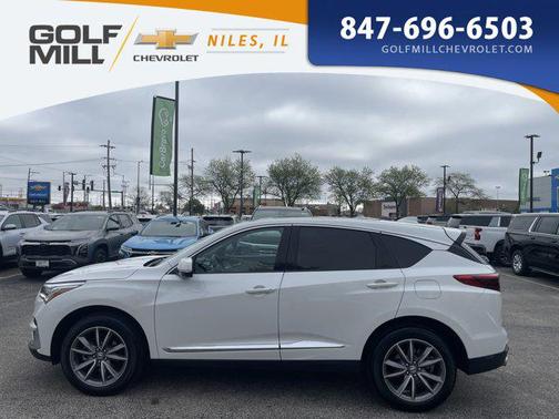 Platinum White Pearl 2021 Acura RDX Technology Package