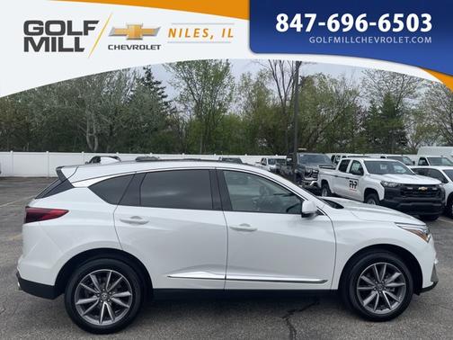 Platinum White Pearl 2021 Acura RDX Technology Package