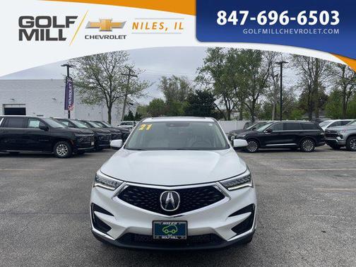 Platinum White Pearl 2021 Acura RDX Technology Package