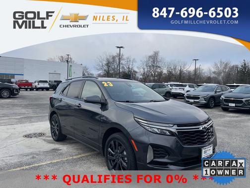 Iron Gray Metallic 2023 Chevrolet Equinox AWD RS