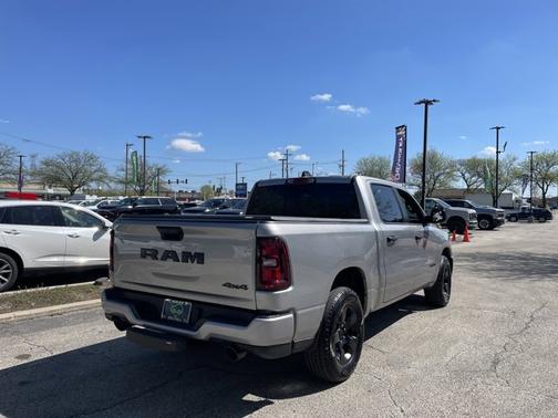 Billet Silver Metallic Clearcoat 2025 RAM 1500 Tradesman