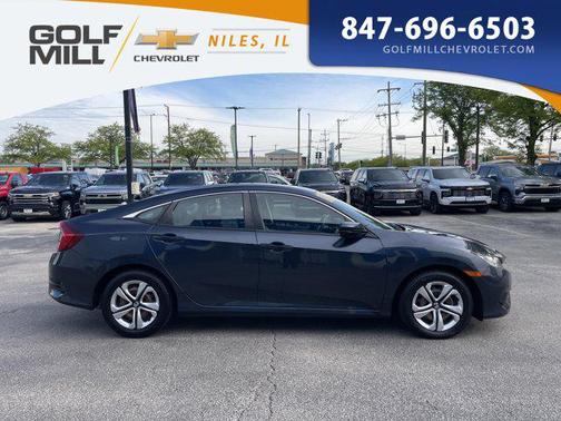 Blue 2018 Honda Civic LX