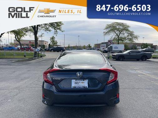 Blue 2018 Honda Civic LX