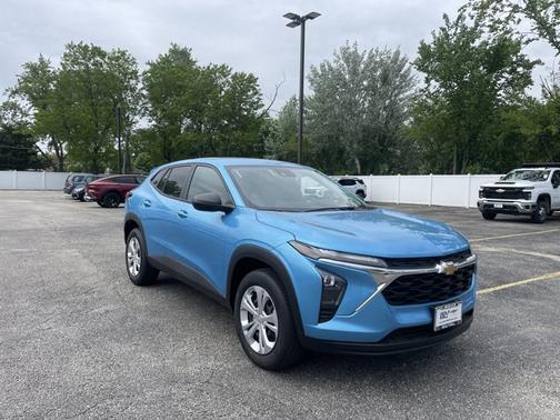 Marina Blue Metallic 2026 Chevrolet Trax LS