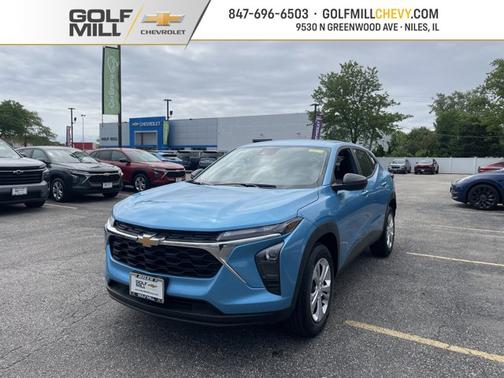 Marina Blue Metallic 2026 Chevrolet Trax LS