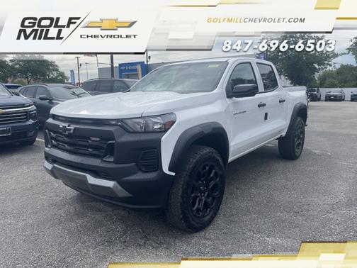 Summit White 2026 Chevrolet Colorado Trail Boss