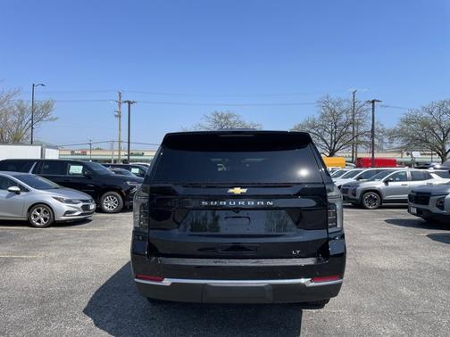 Black 2026 Chevrolet Suburban LT