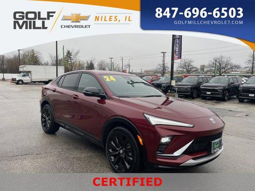 Cinnabar Metallic 2024 Buick Envista Sport Touring FWD