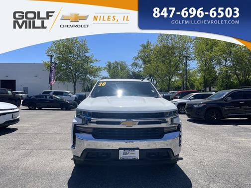 Summit White 2020 Chevrolet Silverado 1500 LT