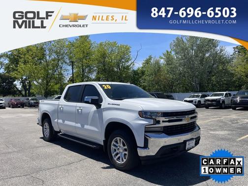 Summit White 2020 Chevrolet Silverado 1500 LT
