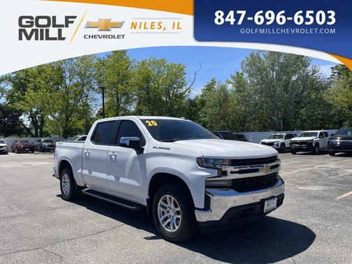 Summit White 2020 Chevrolet Silverado 1500 LT