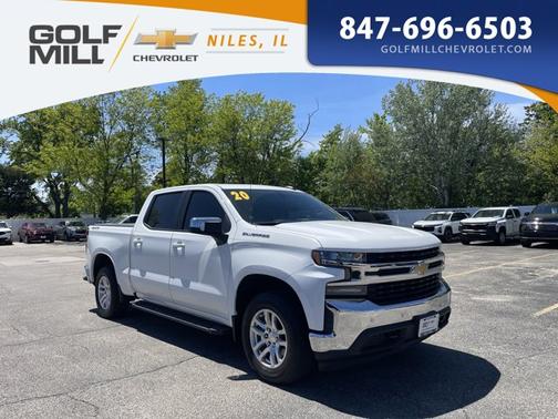 Summit White 2020 Chevrolet Silverado 1500 LT