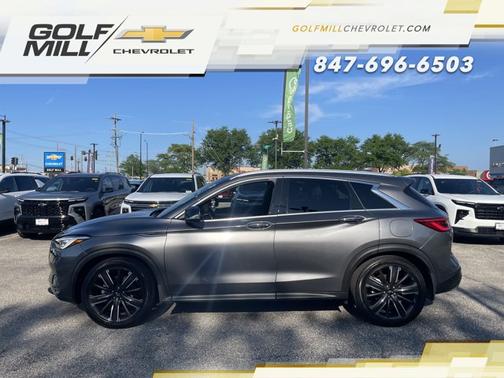 Graphite Shadow 2021 INFINITI QX50 LUXE