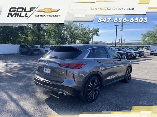 Graphite Shadow 2021 INFINITI QX50 LUXE