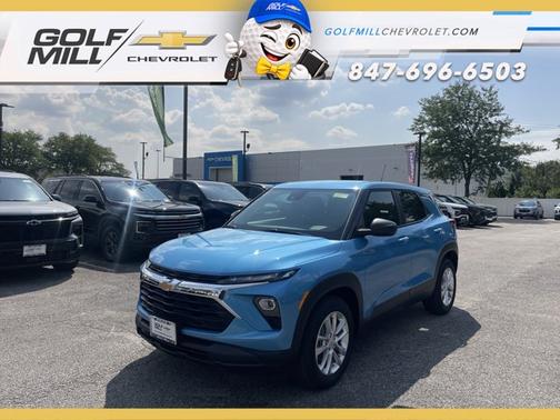 Marina Blue Metallic 2026 Chevrolet Trailblazer LS