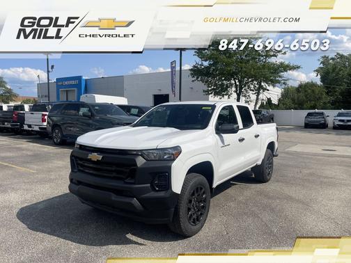 Summit White 2026 Chevrolet Colorado WT