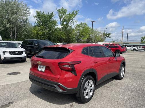 Apex Red 2026 Chevrolet Trax LS