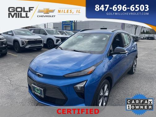 Bright Blue Metallic 2023 Chevrolet Bolt EUV FWD LT