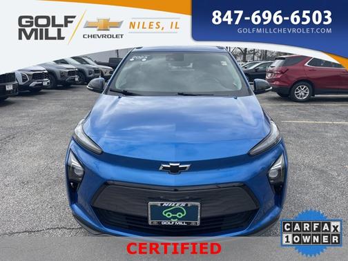 Bright Blue Metallic 2023 Chevrolet Bolt EUV FWD LT