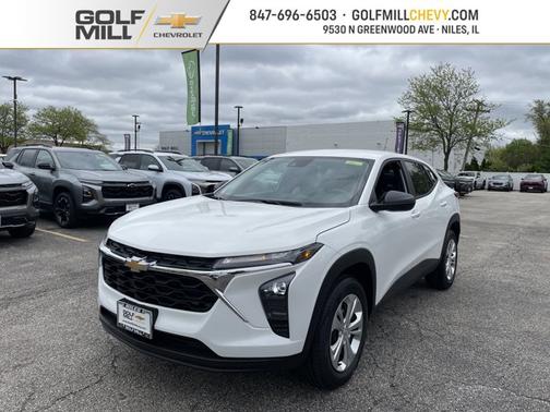 Summit White 2026 Chevrolet Trax LS