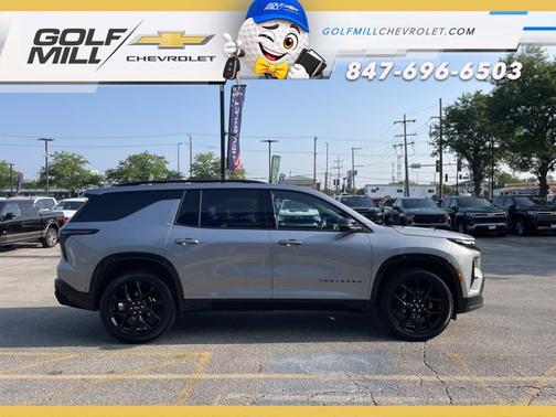 Sterling Grey Metallic 2026 Chevrolet Traverse RS
