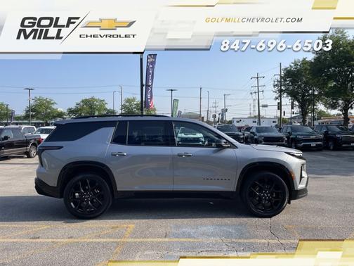 Sterling Grey Metallic 2026 Chevrolet Traverse RS